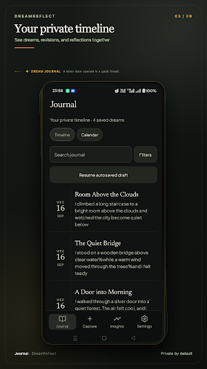 DreamReflect: Dream Journal Screenshot 2