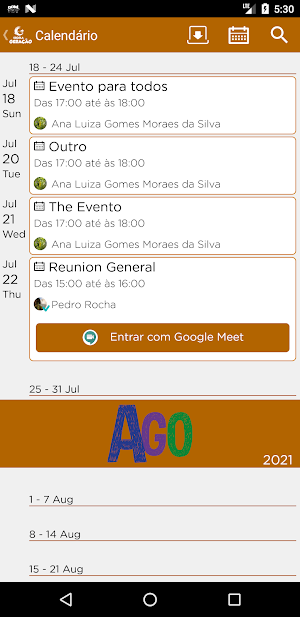 Escola Geração Screenshot 2