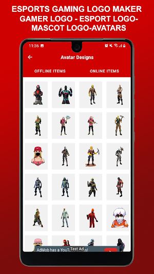 FF Logo Maker - Gaming Esports Screenshot 1