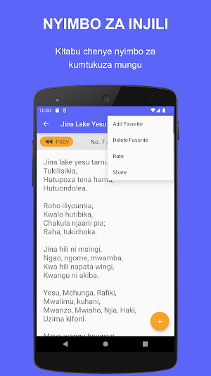 Nyimbo za Injili - Hymn Book Screenshot 2