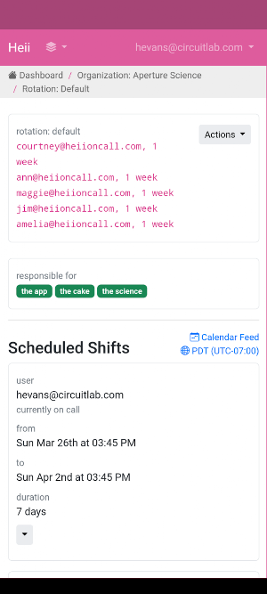 HeyOnCall Screenshot 1