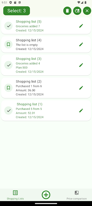 Shopping List  - Bazda Screenshot 2