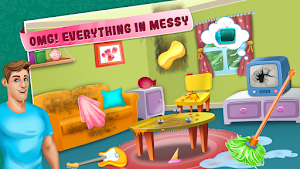 Little girl cleanup game Screenshot 2