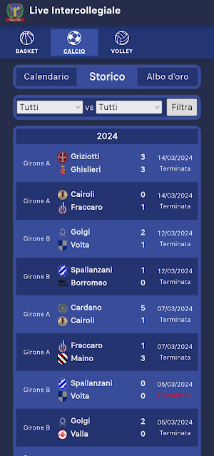 Live Intercollegiale Screenshot 3