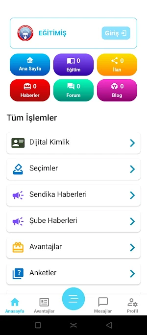 Eğitimiş Screenshot 2