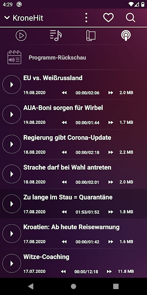 MyOnlineRadio - Österreichische Radios Screenshot 3