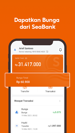 SeaBank Screenshot 2