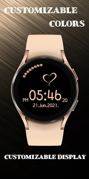 Rose Gold minimalism Screenshot 1