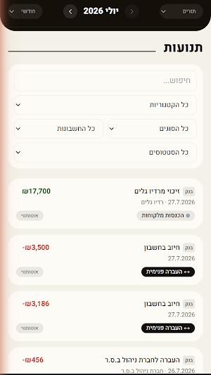 ויזו פיננסים Screenshot 1