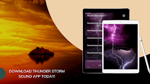 Thunderstorm Sound - Rain & Thunder Sounds Screenshot 1