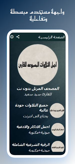 تلاوات السيد سعيد بدون نت Screenshot 0