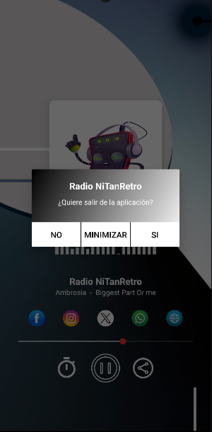 Radio NiTanRetro Screenshot 3