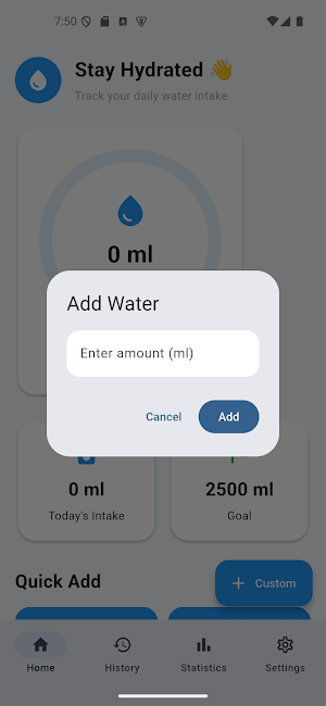 Hydra - Water Reminder Screenshot 1