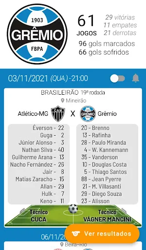 Agenda do Imortal Tricolor Screenshot 1