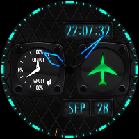 Aviator Jetline Watch Face A15