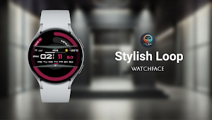 Stylish Loop - watch face Screenshot 0