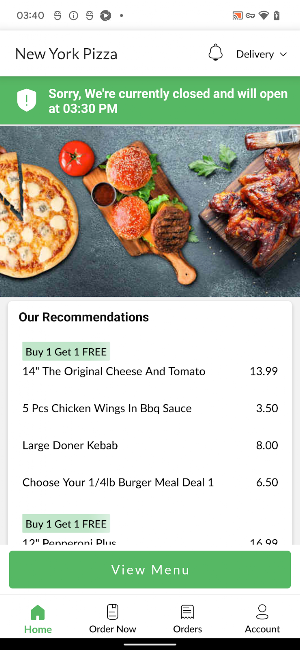New York Pizza Screenshot 1