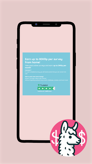 Paid surveylama - Guide & Tips Screenshot 1
