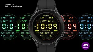 JW115 jwstudio watchface Screenshot 3
