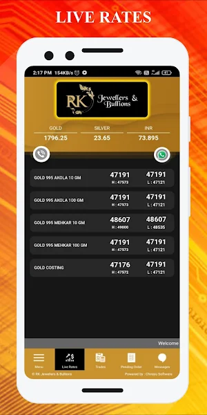 R K Jewellers & Bullions Screenshot 0