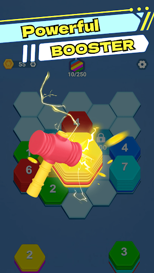 Hexa Frenzy Puzzle Screenshot 2