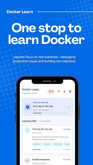 Docker Learn Screenshot 0