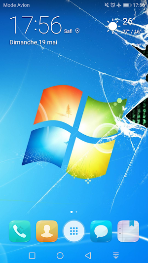 broken glass wallpaper Screenshot 1