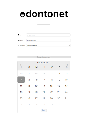 Odontonet AgendaApp Screenshot 1
