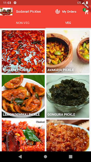 Non veg Pickles / Godavari Pickles  Andhra Recipes Screenshot 3