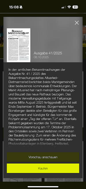 s´Blättle Screenshot 1