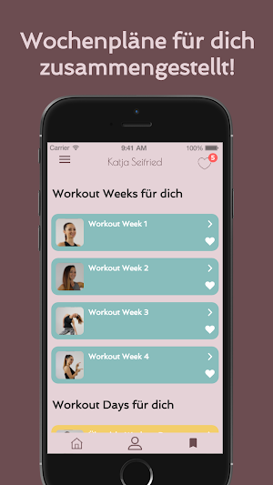 Katjas Workout Screenshot 1