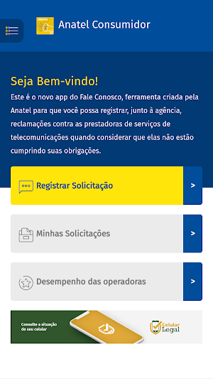 Anatel Consumidor Screenshot 1