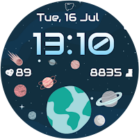 GS024 - Space Watch Face