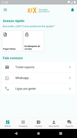 Rex Internet Screenshot 1
