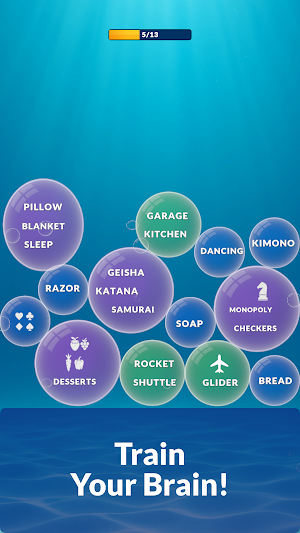 Bubble Word Jam Screenshot 1