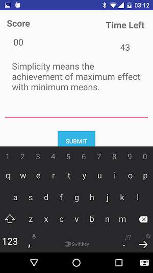 Flash Typer Screenshot 1