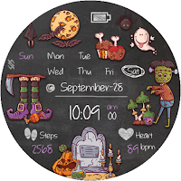 BFF65- Halloween Ghost Zombie