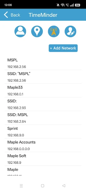 TimeMinder Screenshot 3
