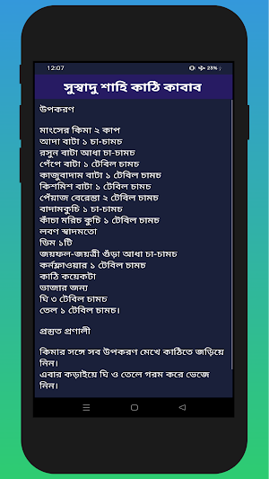 Kabab Recipes - কাবাব রেসিপি Screenshot 3