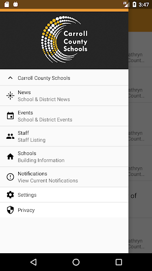 Carroll County School District Screenshot 3