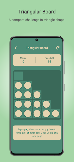 Peg Solitaire – Logic Puzzle Screenshot 2