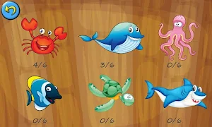 Kids Sea Animals Jigsaw Puzzle Screenshot 3