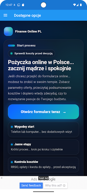Kredyty Online Polska Screenshot 2
