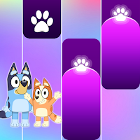 Bluey's Piano Game Tiles