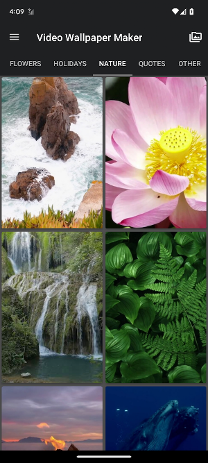 Video Wallpaper Maker Screenshot 1