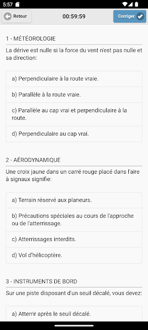 Quiz ULM Français Screenshot 2