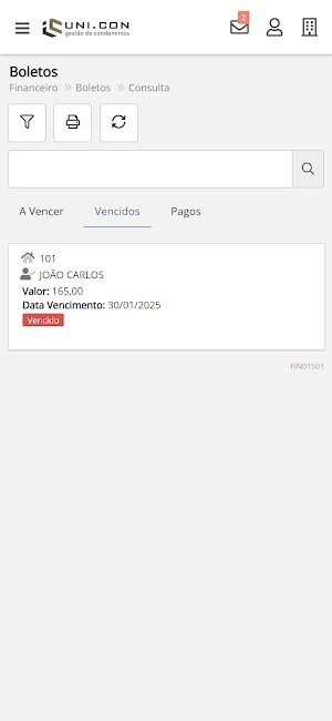 Uni.con Condomínios Screenshot 2