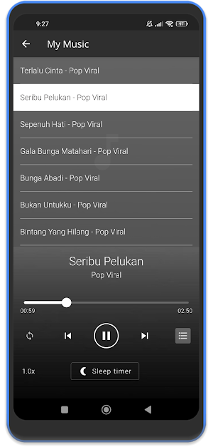 Musik Pop Viral Mp3 Offline Screenshot 3