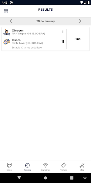 Algodoneros de Guasave Oficial Screenshot 1