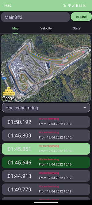 jDashboardEvent Screenshot 1